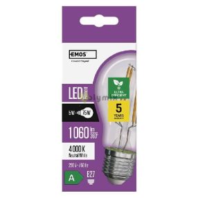 LED FLM A60 5W(75W) 1060lm E27 NWA CLASS