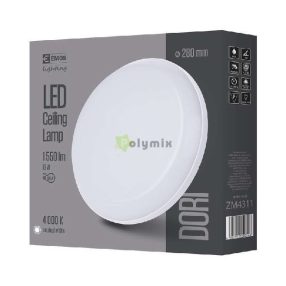 Dori LED mennyezeti lámpa kör 18W IP54 4000 K