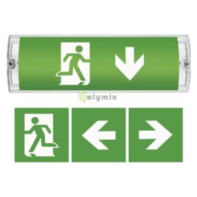 LED VÉSZVILÁGÍTÓ LÁMPATEST NESSI 3 W 3 ÓRA IP65