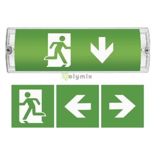 LED VÉSZVILÁGÍTÓ LÁMPATEST NESSI 3 W 3 ÓRA IP65