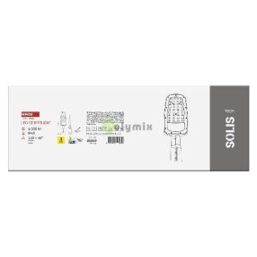   LED-es közvilágítási lámpatest SOLIS 50W, 6000 lm, semleges fehér