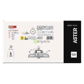   EMOS LED HIGHBAY ipari mennyezeti lámpa ASTER 150W IP65 90°