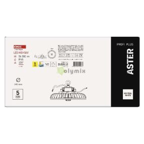   EMOS LED HIGHBAY ipari mennyezeti lámpa ASTER 200W IP65 120°