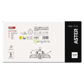   EMOS LED HIGHBAY ipari mennyezeti lámpa ASTER 200W IP65 60°