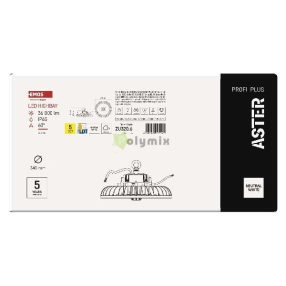   EMOS LED HIGHBAY ipari mennyezeti lámpa ASTER 200W IP65 90°